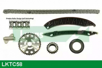 LUCAS ENGINE DRIVE lktc58 -  Комплект цели привода распредвала